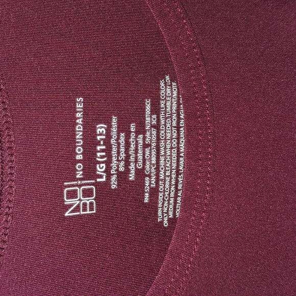 No boundaries size large(11-13) tank - Picture 3 of 3